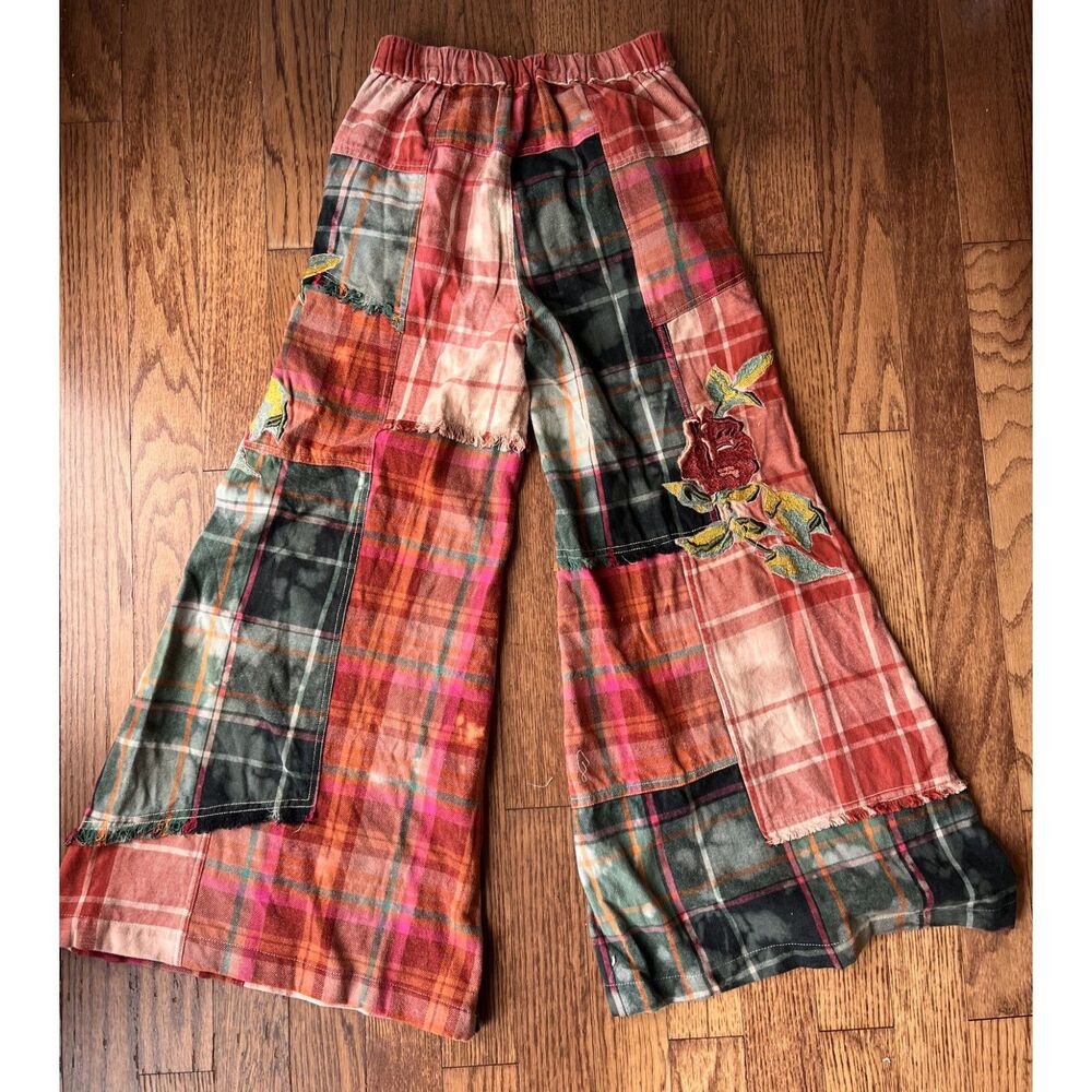 Distant Heart Wide Leg Free People Pants - Women's Size XS - Picture 4 of 6